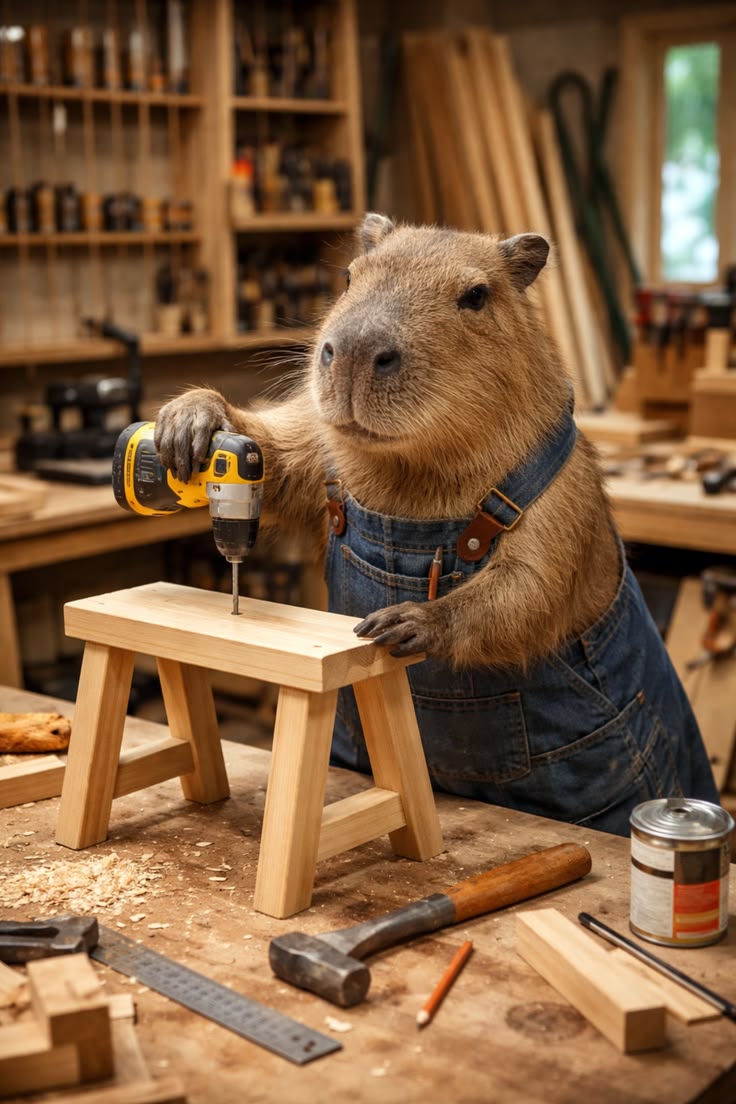 Capybara woodworker — Rent and housing